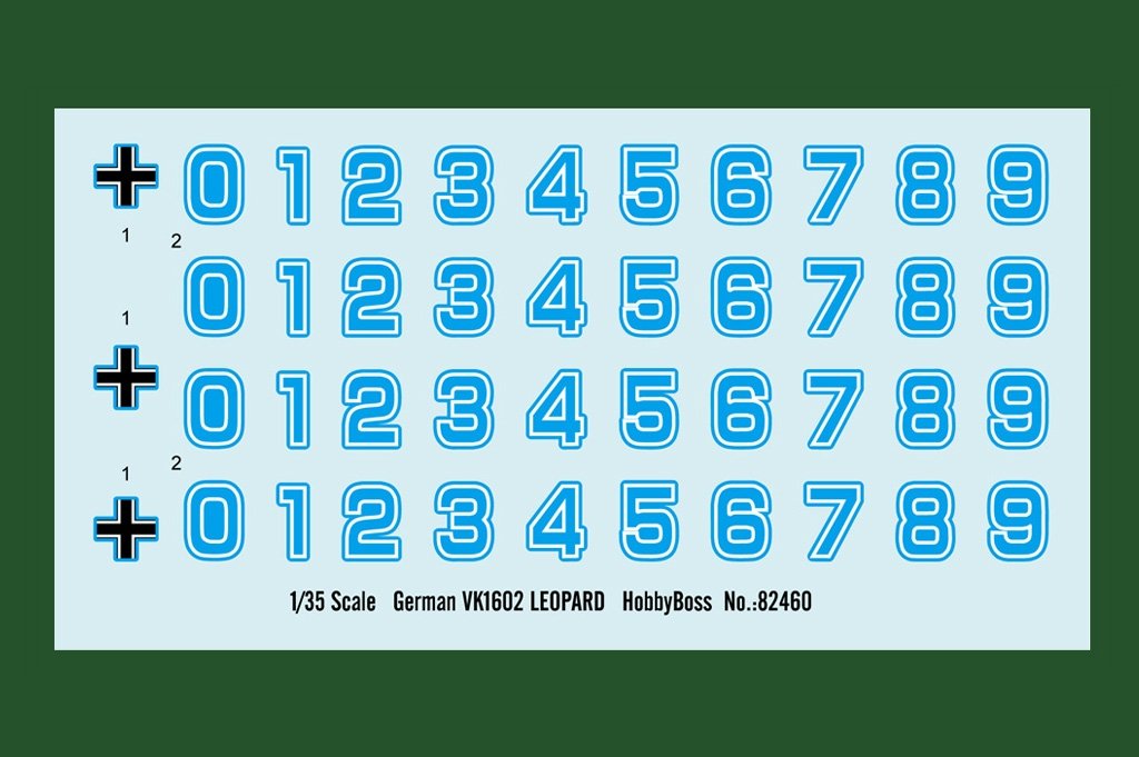 Hobby Boss 82460 Char de reconnaissance allemand VK 1602 Leopard (1/35) – image 4