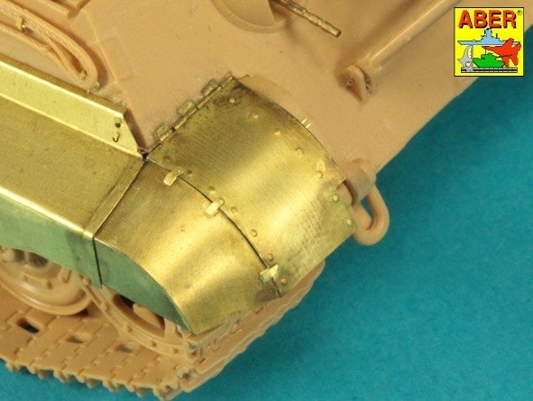 Aber 48053 Jagdtiger Sd.Kfz. 186 – Ailes avant et arrière 1/48 – imagen 2