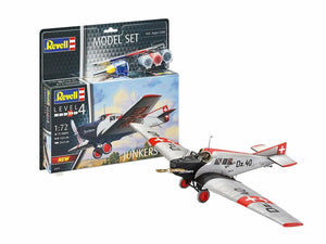 Revell 63870 Junkers F.13 Coffret de démarrage pour avion 1/72