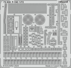 Eduard 73835 F-15C FINE MOLDS 1/72 – image 2