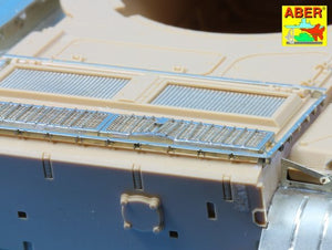 Grilles Aber 35G28 pour char russe T-55 et Tiran 5 (1/35) – Bild 8