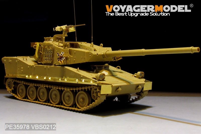 Modèle Voyager PE35978, système d&amp;#39;arme blindé M8 de l&amp;#39;armée américaine moderne (lanceur de fumée inclus), pour PANDA PH35039 au 1/35 – immagine 12