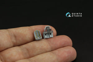 Intérieur imprimé en 3D et coloré sur papier décalcomanie Quinta Studio QD72048 P-39N (RS Models) 1/72 – image 4