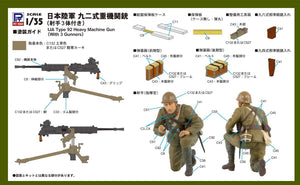 Mitrailleuse lourde Pit-Road G39 IJA Type 92 avec figurine 1/35  – image 7