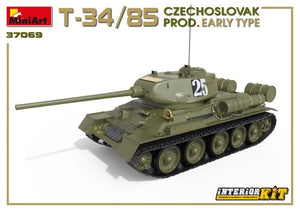 Miniart 37069 T-34/85 Production tchécoslovaque Type précoce 1/35 – immagine 4