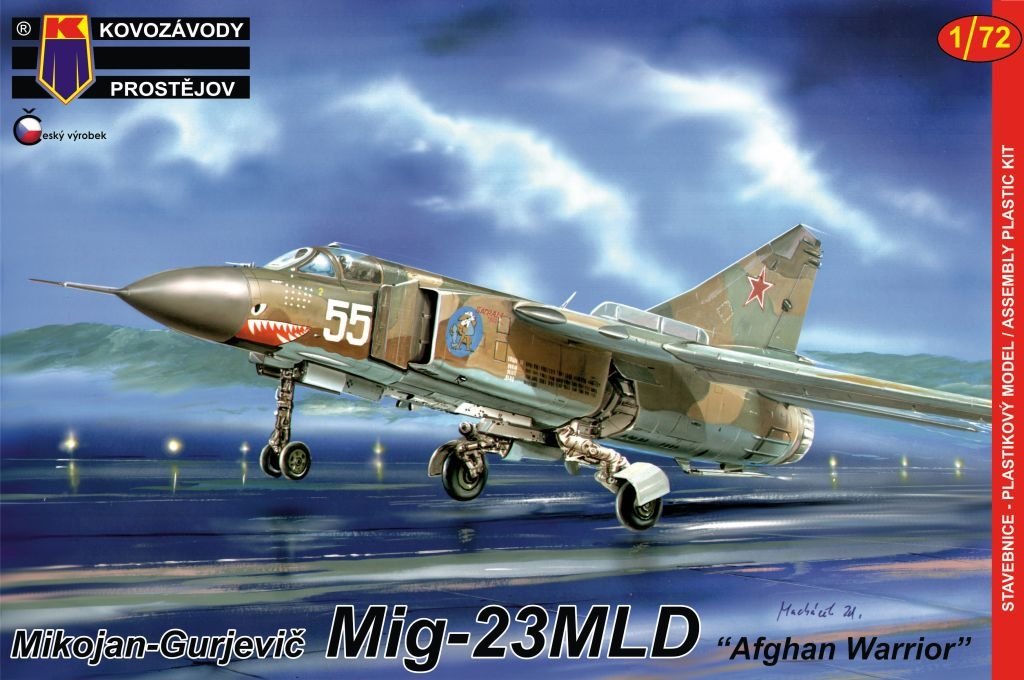 Kovozavody Prostejov KPM0070 MiG-23MLD "Guerrier Afghan" 1/72