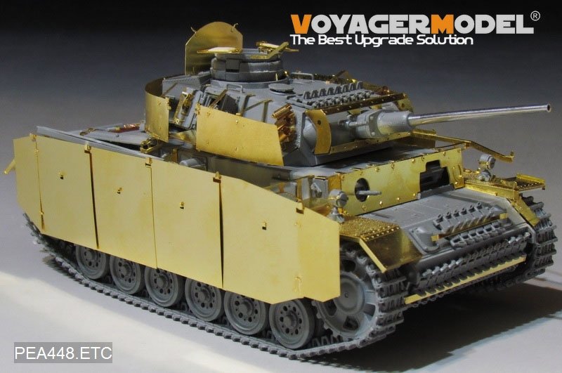 Voyager Model PEA448 WWII German Pz.Kpfw.III Ausf.M/N Additional Armour (For TAKOM) 1/35 – zdjęcie 2