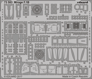 Eduard SS583 Mirage F.1B SPECIAL HOBBY 1/72 – Bild 2