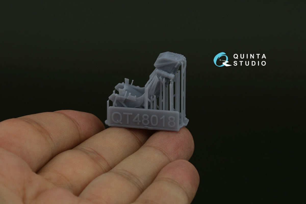 Intérieur imprimé en 3D et coloré sur papier décalcomanie pour Quinta Studio QD+48480 Su-17M4/Su-22M4 (Hobby Boss) (avec pièces en résine imprimées en 3D) 1/48 – image 6
