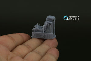 Intérieur imprimé en 3D et coloré sur papier décalcomanie pour Quinta Studio QD+48480 Su-17M4/Su-22M4 (Hobby Boss) (avec pièces en résine imprimées en 3D) 1/48 – image 6