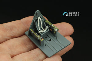 Intérieur coloré imprimé en 3D sur papier décalcomanie Quinta Studio QD48427 F6F-5 Hellcat (Eduard) 1/48 – immagine 7