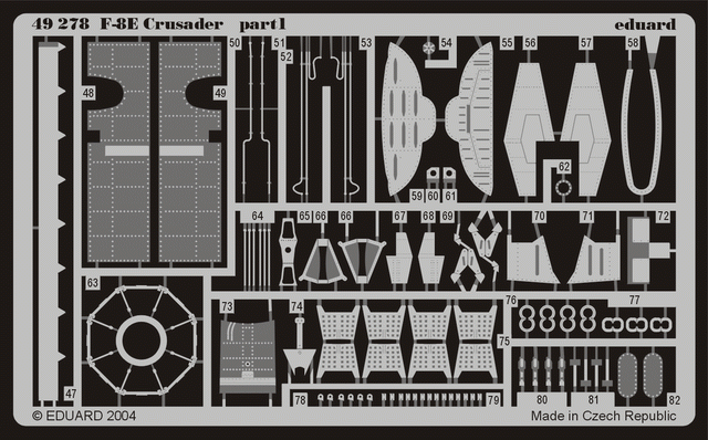 Eduard 49278 F-8E 1/48 Hasegawa – image 2