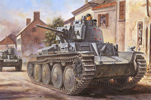 Hobby Boss 80141 German Panzer Kpfw.38(t) Ausf.B w/. Full Interior 1/35 – zdjęcie 2