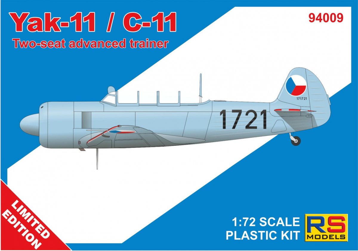RS Models 94009 Yak-11 / C-11 « Moose » 1/72