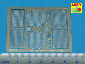 Grilles Aber 35G10 pour char allemand PzKpfw V Ausf.A/D Panther (Sd.Kfz.181) (1/35) – image 2