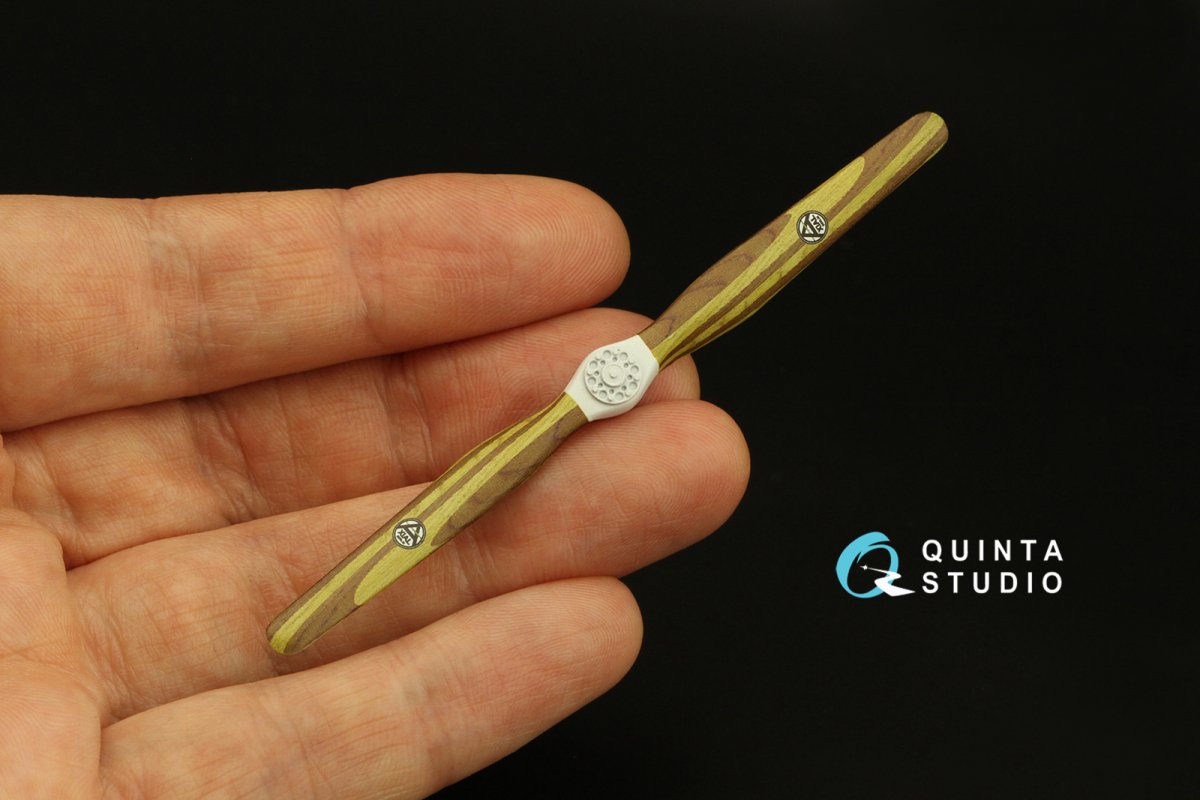 Quinta Studio QL32008 Hélices en bois Axial (Wingnut Wings) 1/32 – image 4