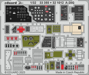 Eduard 33355 A-20G HONG KONG MAQUETTES 1/32