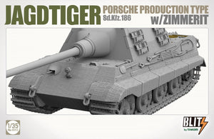 Takom 8012 JAGDTIGER PORSCHE TYPE DE PRODUCTION Sd.Kfz.186 avec ZIMMERIT 1/35 – image 4