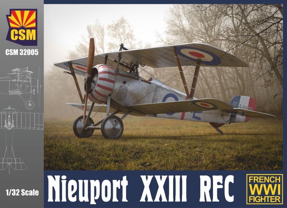 Modèles Copper State 32-005 Nieuport XXIII RFC Service 1/32