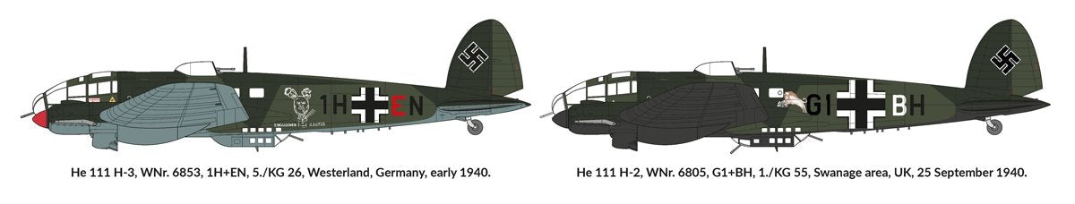 Hobby 2000 72048 Heinkel He-111H-2/H-3 Front de l&amp;#39;Ouest 1940 1/72 – Bild 2