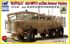 Bronco CB35101 Buffalo 6x6 MPCV avec version à blindage à lames (1/35)