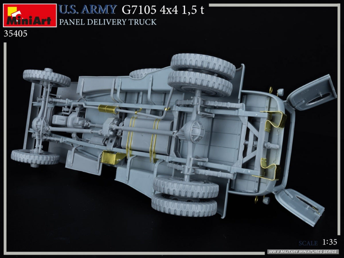 MiniArt 35405 Armée américaine G7105 Camion de livraison de panneaux 4x4 1,5 t 1/35 – image 15