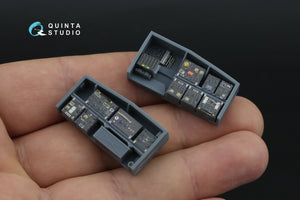 Quinta Studio QD+35144 Baies avioniques avant AH-64A Intérieur imprimé en 3D et coloré sur papier décalcomanie (Trumpeter) (avec pièces en résine imprimées en 3D) 1/35 – image 12