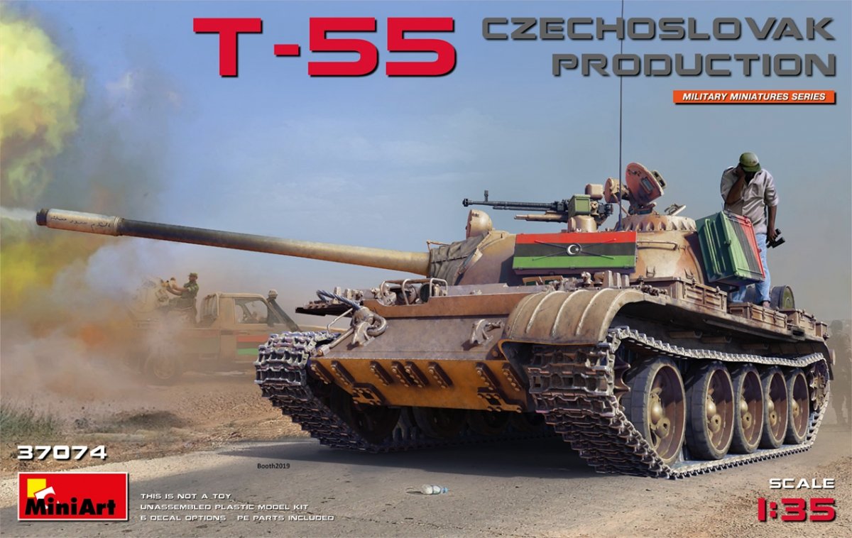 MiniArt 37074 T-55 PRODUCTION TCHÉCOSLOVAQUE 1/35