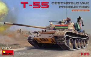 MiniArt 37074 T-55 PRODUCTION TCHÉCOSLOVAQUE 1/35