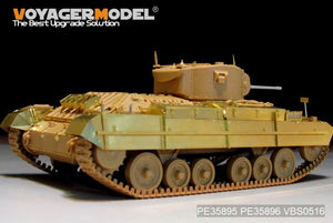 Maquette Voyager PE35895 Char d&amp;#39;infanterie britannique Valentine Mk.II/IV de la Seconde Guerre mondiale (modèle de base pour Tamiya au 1/35) – image 7