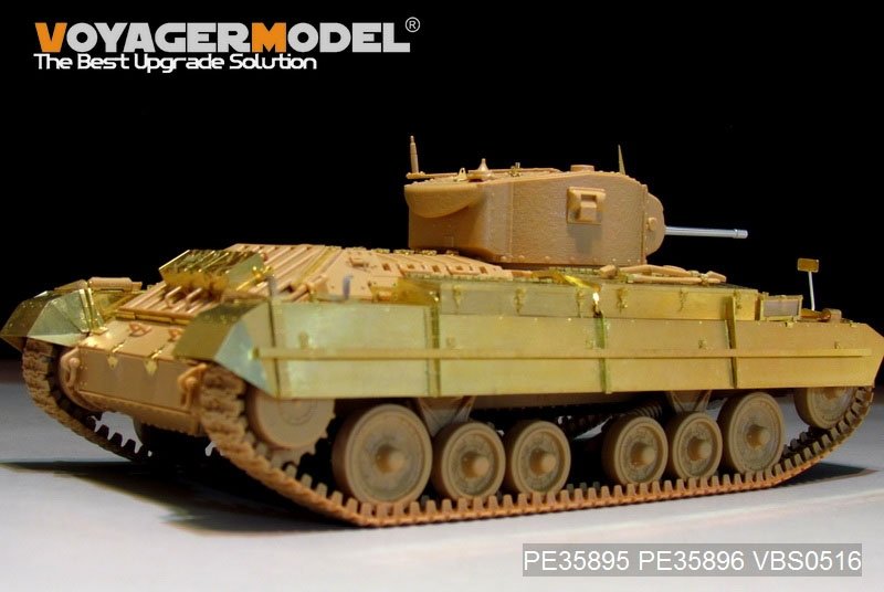 Maquette Voyager PE35895 Char d&amp;#39;infanterie britannique Valentine Mk.II/IV de la Seconde Guerre mondiale (modèle de base pour Tamiya au 1/35) – image 7