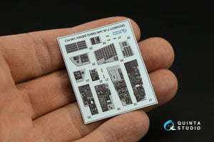 Quinta Studio QD+48371 F-4E avec intérieur imprimé en 3D et coloré DMAS sur papier décalcomanie (Meng) (avec pièces en résine imprimées en 3D) 1/48 – Bild 7
