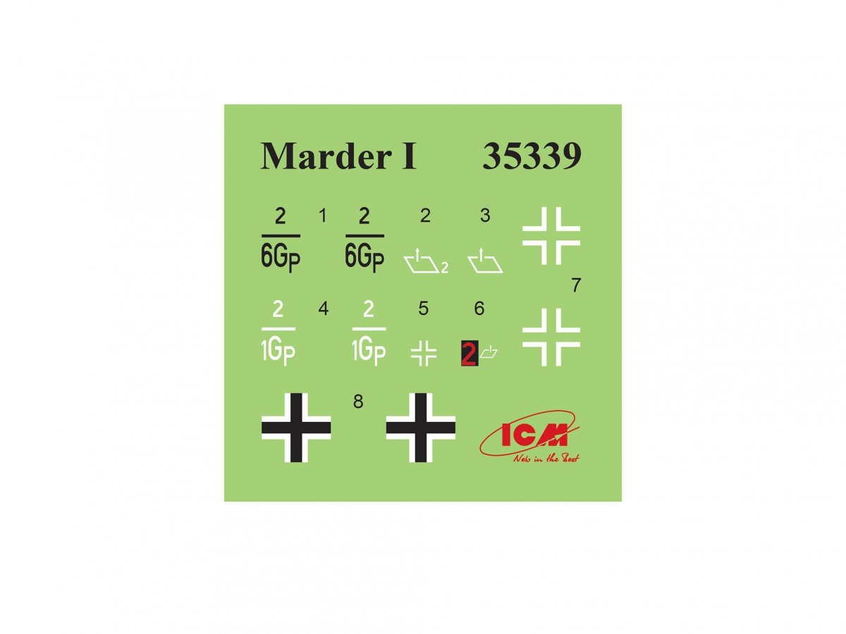 ICM 35339 Marder I sur socle FCM 36 au 1/35 – immagine 6