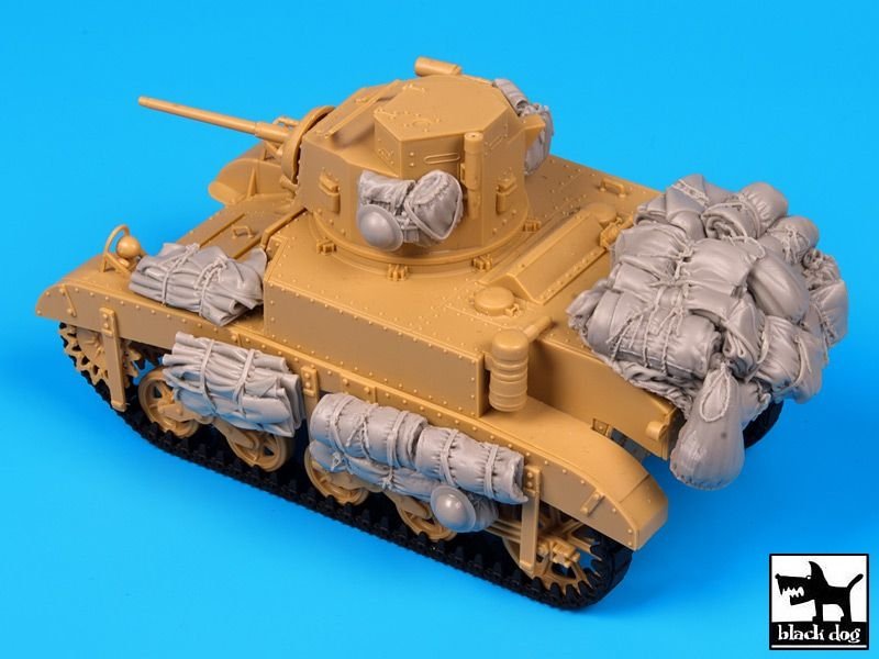 Ensemble d&amp;#39;accessoires Black Dog T35095 M3 Stuart Honey 1/35 – image 4