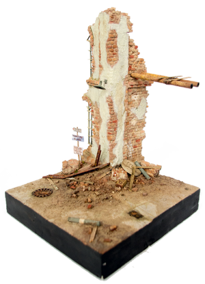 RT-Diorama 35301 Socle de diorama : Coin de Stalingrad 1/35 – Bild 3