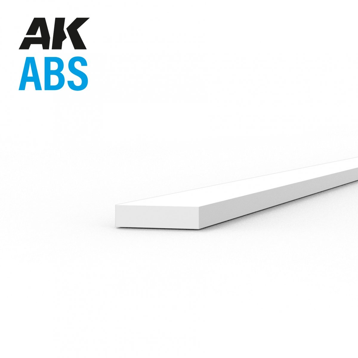 Bandes AK Interactive AK6709 0,50 x 2,00 x 350 mm – Bande ABS – 10 unités par sachet