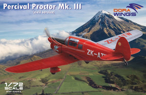 Dora Wings 72017 Percival Proctor Mk.III immatriculation civile 1/72