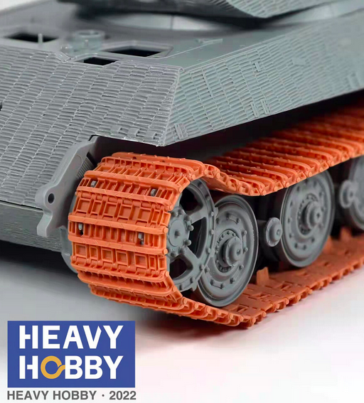Heavy Hobby PT35031 Chenilles communes pour les King Tiger et Jagdtiger allemands de la Seconde Guerre mondiale, échelle 1/35  – image 3
