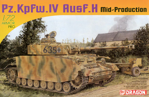 Dragon 7279 Pz.Kpfw. IV Ausf. H Mi-Production 1/72