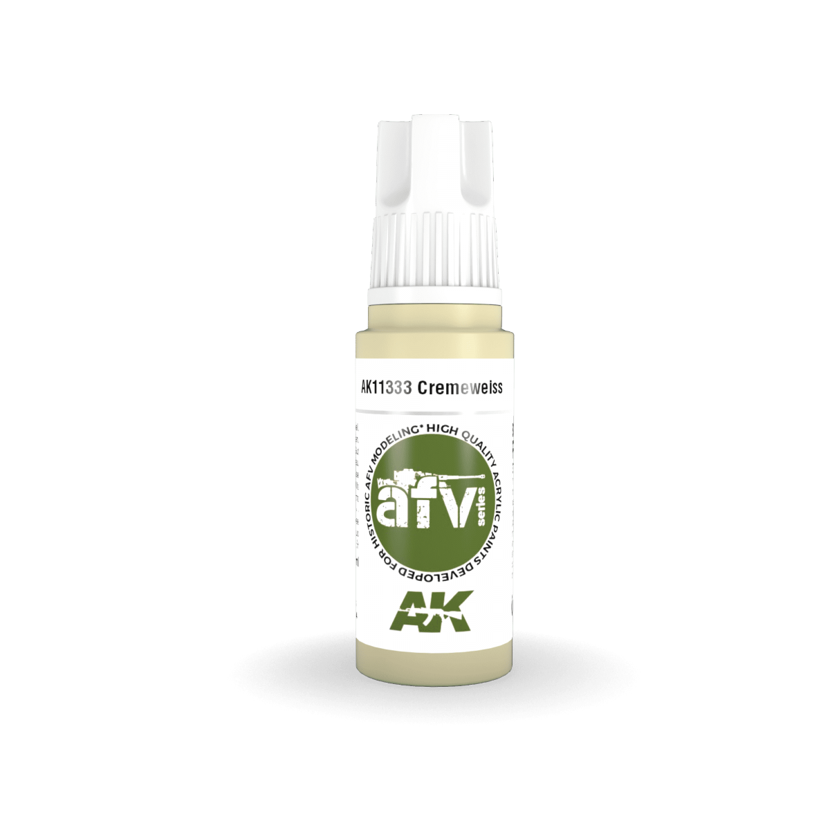 AK Interactive AK11333 Crème blanche 17ml – imagen 2