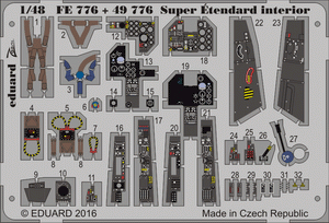 Eduard 49776 Super Étendard intérieur MODÈLE CINÉTIQUE 1/48