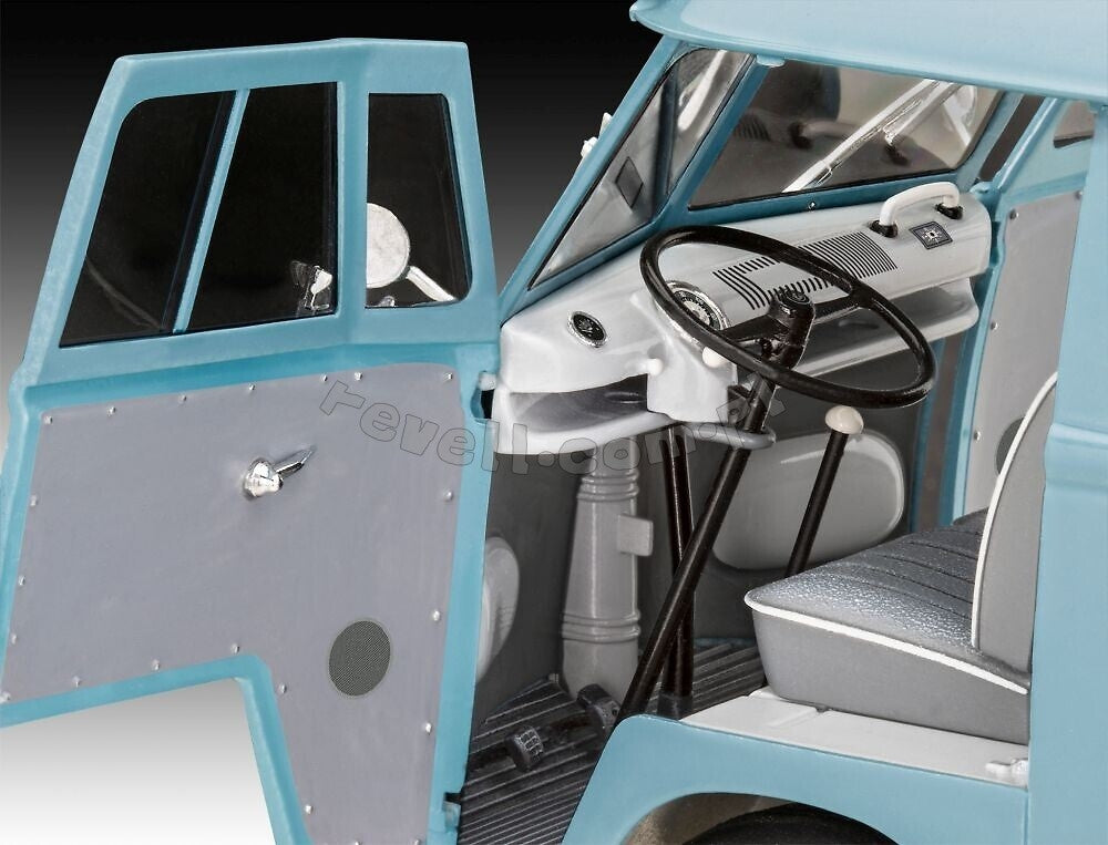 Revell 07726 VW T1 Fourgonnette - Décoration Gulf 1/24 – image 8