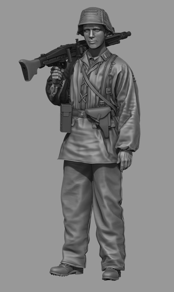 Panzer Art FI35-220 Waffen-SS MG42 mitrailleur 1/35 