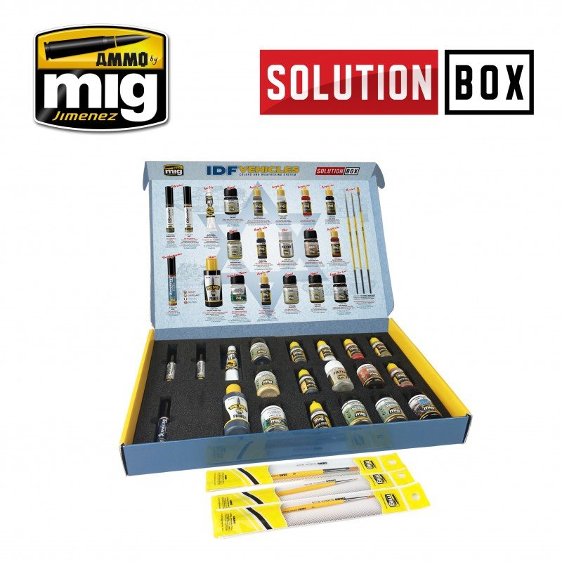 Ammo of Mig 7701 IDF VEHICLES SOLUTION BOX – zdjęcie 2