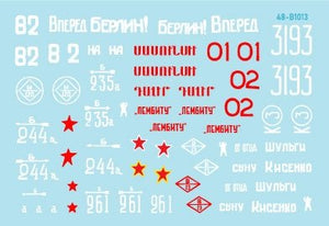 Star Decals 48-B1013 T-34-85 Armée rouge 1/48 – immagine 3