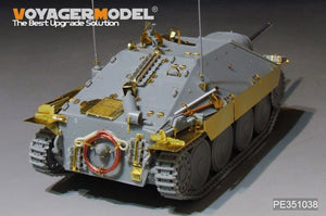 Voyager modèle PE351038A WWII allemand Sd.Kfz.138/2 Hetzer chasseur de chars version moyenne (B ver comprend canon de pistolet) (pour DRAGON 6037 6066 9148) 1/35 – image 3