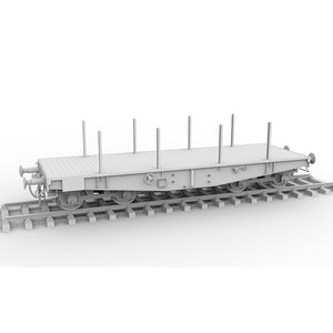 AK Interactive AK35501 CHEMIN DE FER ALLEMAND SCHWERER PLATTFORMWAGEN TYPE SSYS 1/35  – image 4