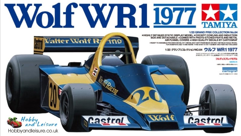 Tamiya 20064 Wolf WR1 1977 (1/20) 