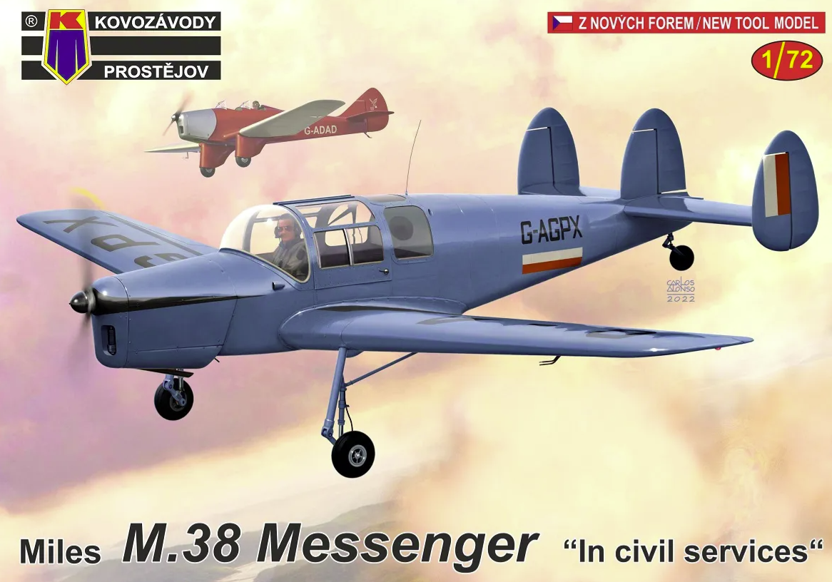Kovozavody Prostejov KPM0317 M.38 Messager « Dans les services civils » 1/72