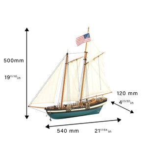 ARTESANIA LATINA 22115 American Schooner Virginia 2022 - 1/41